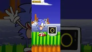 COMO DERROTAR O SONIC  #shorts #sonic  #animation