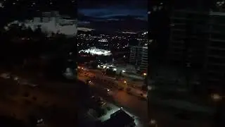Тбилиси вид с балкона ночью
