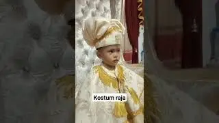 kostum raja anak anak