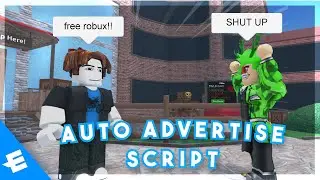 Roblox - Auto Advertise Bot Script (SERVERHOP, CUSTOM MESSAGE) Working, UNPATCHABLE