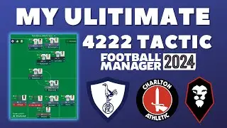 My Ultimate 4222 FM24 tactic - FM DNA Tactic League - Football Manager 2024