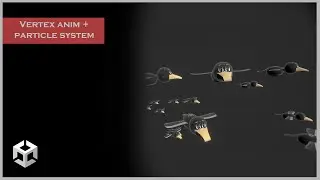 Unity - Vertex anim bird