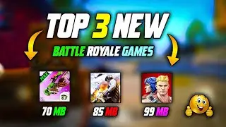 Top 3 New Battle Royale Games Of 2024 🔥 | High Graphics Survival Game's