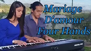 Mariage D'amour - Paul de Senneville Four Hands