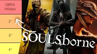 RANKEANDO TODOS OS JOGOS SOULSBORNE! - Qual o seu favorito?