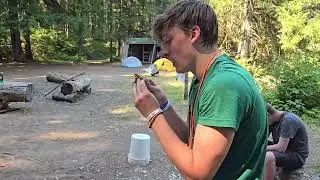 Bow Drill Coal Success at Teen Camp 2024!