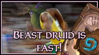 Hearthstone: Beast druid is fast