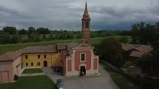 Le chiese viste dal drone: Sala Bolognese e Bagno di Piano