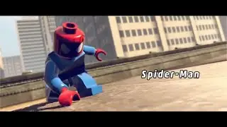 Lego Spider man scenes