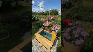 🔴САДОВЫЙ ПРУД ЗА 500 РУБ🪚 #своимируками#diy#декор#дача #garden#рукоделие#сад#home #творчество