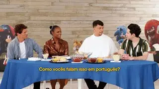 Sonic 3: The Movie | Brazilian Hot Dog with the Cast | Paramount Pictures Brazil