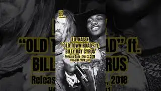Lil Nas X, Billy Ray Cyrus “Old Town Road” #2010s #music #shorts (Episode 61)