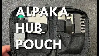 My EDC pouch kit (Alpaka hub pouch)