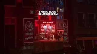 Barrio Rojo Amsterdam #amsterdam #viajes #barriorojo