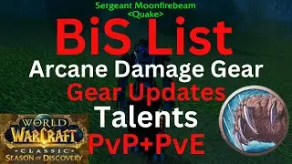 SoD Balance Druid Guide -  BiS List / Arcane Damage Gear / Talents / Runes / Current Gear Update