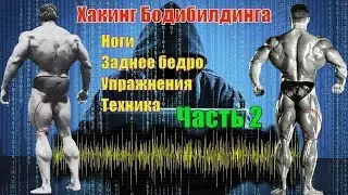 Как накачать ноги. Задняя часть бедра. Лучшие упражнения. Техника. Часть 2. Хакинг Бодибилдинга