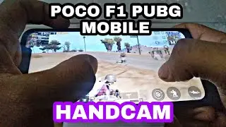 Poco f1 pubg mobile | Handcam | 3 finger claw | Gyroscope