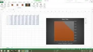 1:  How to make a basic contour map on excel