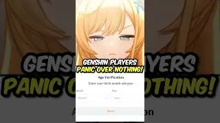 Genshin Impact Players Panicked Over Nothing!