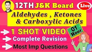 Jkbose aldehydes ketones and carboxylic acid class 12 one shot🔥class 12th chemistry  imp questions
