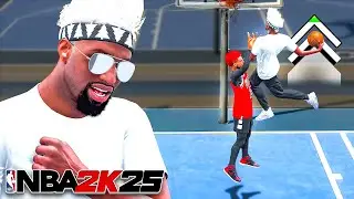 FIRST EVER NBA 2K25 PARK GAMES vs DoubleH & GB3!