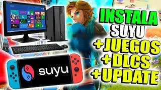 ✅ INSTALA SUYU EL Mejor Emulador de Switch para PC de GAMA BAJA 2024 / TUTORIAL COMPLETO SUYU