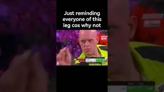 Greatest leg of darts ever #darts #worldchampionship #final #michaelsmith #mvg #9darter #2023