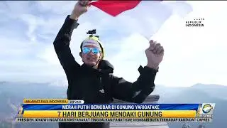 Merah Putih Berkibar di Gunung Yarigatake 7  Hari 7 Gunung 5 Summits