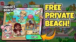 FREE PRIVATE BEACH BUNDLE PACK! NEW PROMO CODES AVATAR WORLD!