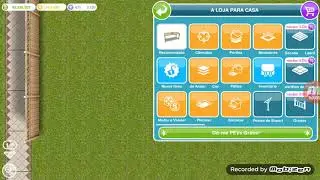Fazendo cômodos flutuante com o mezaninos.the sims free play...