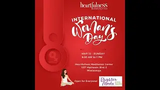 IWD2023 - Heartfulness thanks PeaceLand Community