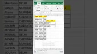 Sell Calculation in Excel lMagical Excel Trick 11#excel #advanceexcel #exceltips #viral #viralfeeds