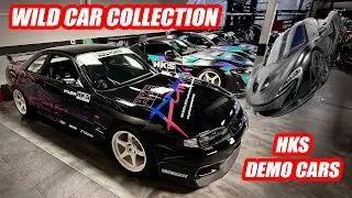 Jordan's Awesome Car Collection incl: HKS Demo Cars,  McLaren P1and HKS R33 T-002