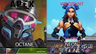 Valorant / Apex Legends Comparison