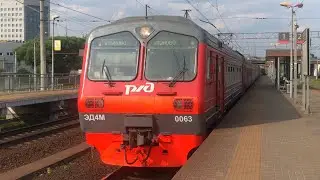 ЭД4М-0063 На станции Тульская