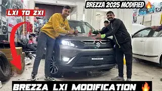 Brezza Lxi Modification ✅Lxi To Zxi Modified 🔥Base To Top ✅Brezza Modified 💥Luxury Interior ₹20K 😱