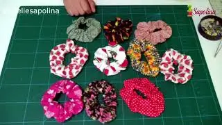 XUXINHA DE CABELO  RABICÓ  SCRUNCHIE