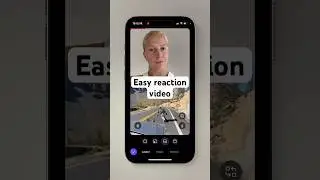Easy way to make a reaction video (no editing)