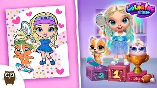 Coloring Book Fun 🎨 Tuto Coloring Club 🦄 TutoTOONS