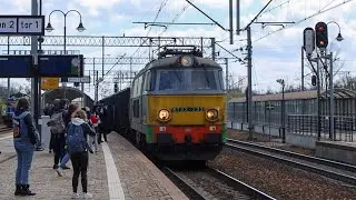 ET22-233 na stacji Wrocław Leśnica