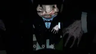 My first encounter with the butler was terrifying