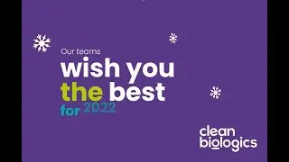 Motion - Vœux Clean Biologics 2022