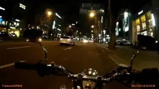 [Onboard] Night Ride with Honda Magna 50