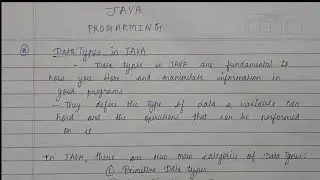 WHAT ARE DATATYPES IN JAVA ? | DEV DOMAIN