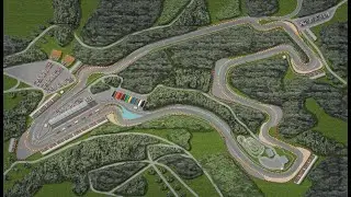 Ultimate Racing 2D 2 - 2024 F1 Belgian Grand Prix AI Simulation Race