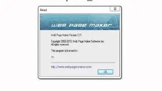 Web Page Maker 3.21 Serial in Description