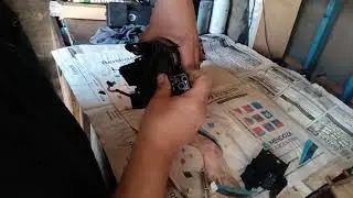 cambio plástico del medio dulo de la 301 al modulo de la 201.