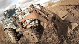 Регулировка тормозов на МТЗ. Вспашка 