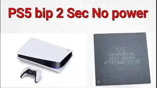 Ps5 d'un abonnée YouTube réparé OK ** bip au démarrage et pas de LED bleu**no power bip 2sec