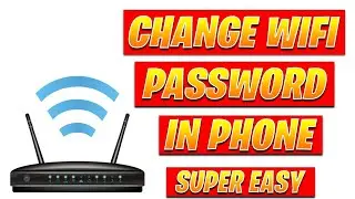 How to Change WiFi Password in Mobile 2022